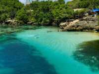 What do you see in the lagoon?