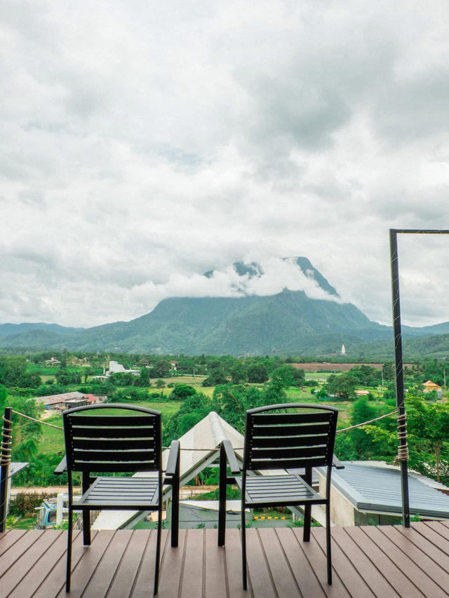 Chiangdao mountain view ⛰️🌳