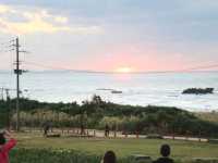 沖繩最美夕陽景點！走進海天交會的殘波岬，好感動！