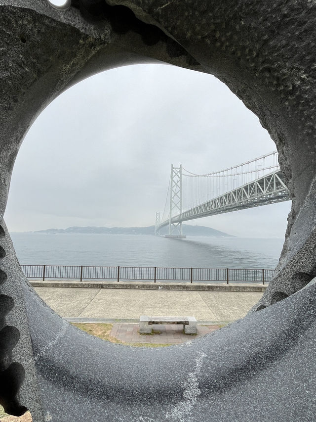 🌉沒想到一座橋能這麼震撼｜明石海峽大橋近距離拍到瘋！
