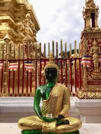 "Golden Peace Above Chiang Mai – Doi Suthep Temple” 🔔 