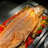 บุฟเฟต์อาหาร Hilton Bangkok Grande Asoke