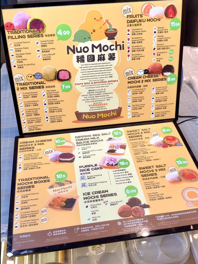 Freshly Handcrafted Mochi Delights at Nuo Yuan, Johor Bahru