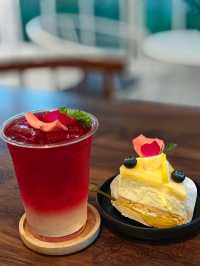 คาเฟ่ร้านอาหาร  จ.เลย ขากลับจากงานผีตาโขน