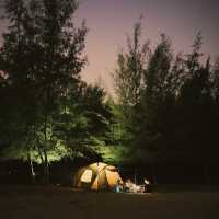 Camping ริมทะเล ที่ปราณบุรี