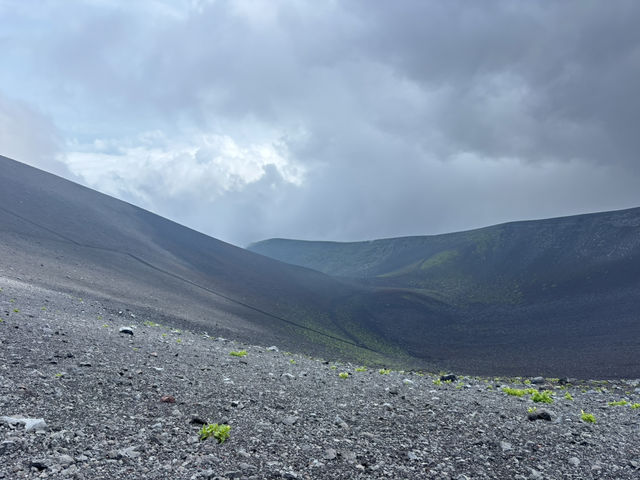 Climbing Mt. Fuji at one day 