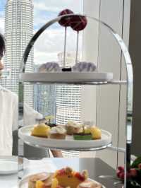 ✨ Birthday Afternoon Tea at Grand Hyatt Kuala Lumpur – A Dreamy Celebration in the Sky 🌸🫖 