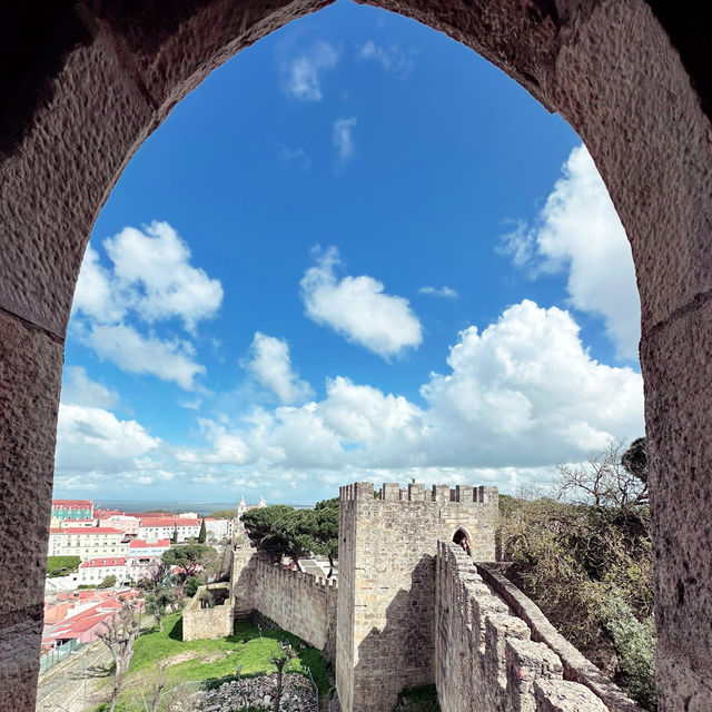 居高臨下的美景🏰聖喬治城堡
