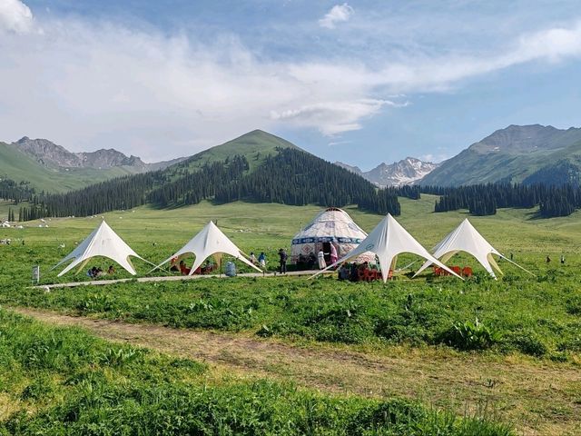 Nalati Scenic Area：Harmonious Grassland Scenery