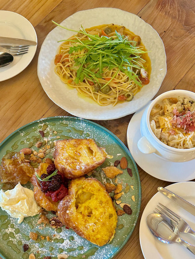 날씨 좋은 날 유럽 느낌 브런치💛