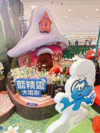 尖咀海港城！藍精靈打卡位！勁可愛😍