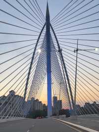 🌅Golden Hour at Seri Gemilang Bridge – Pure Magic