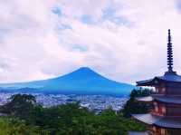 新倉富士浅間神社──忠靈塔下的富士絕景