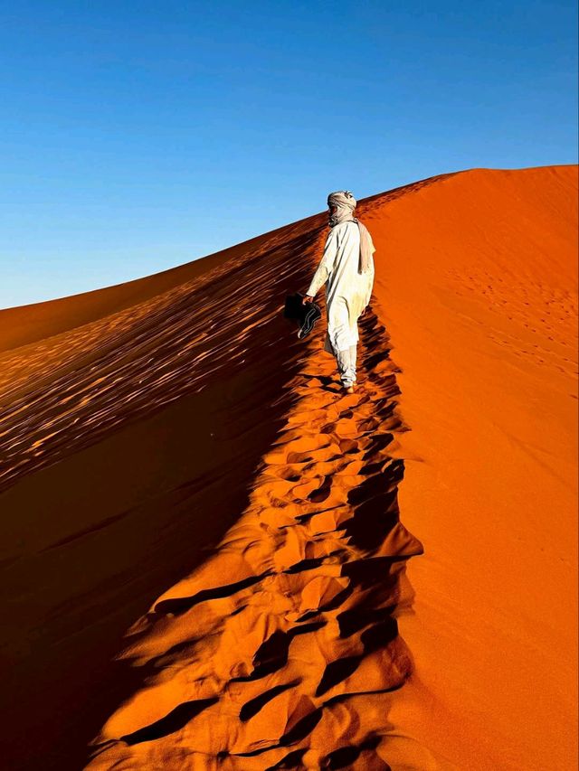 Immersed in the Heart of the Sahara