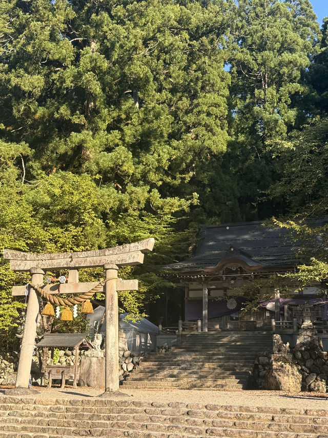 夏末白川鄉不一樣的風景