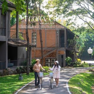 꽃밭과 산이 어우러진 치앙마이 숙소 🌳