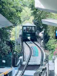 The peak tram, Hong Kong 🚊