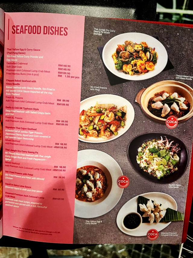 Modern Thai Delights at COCA Restaurant 🌶️🍤 Modern Thai Delights at COCA Restaurant 🌶️🍤