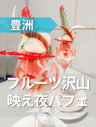 【豐洲/Sail Park 店】一款裝滿寶石般水果的夜間芭菲