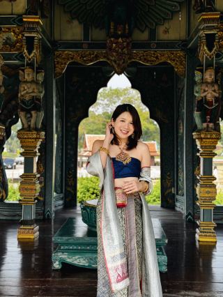 เช่าชุดไทย แล้วออกตามหามุมถ่ายรูปที่เมืองโบราณ 👗