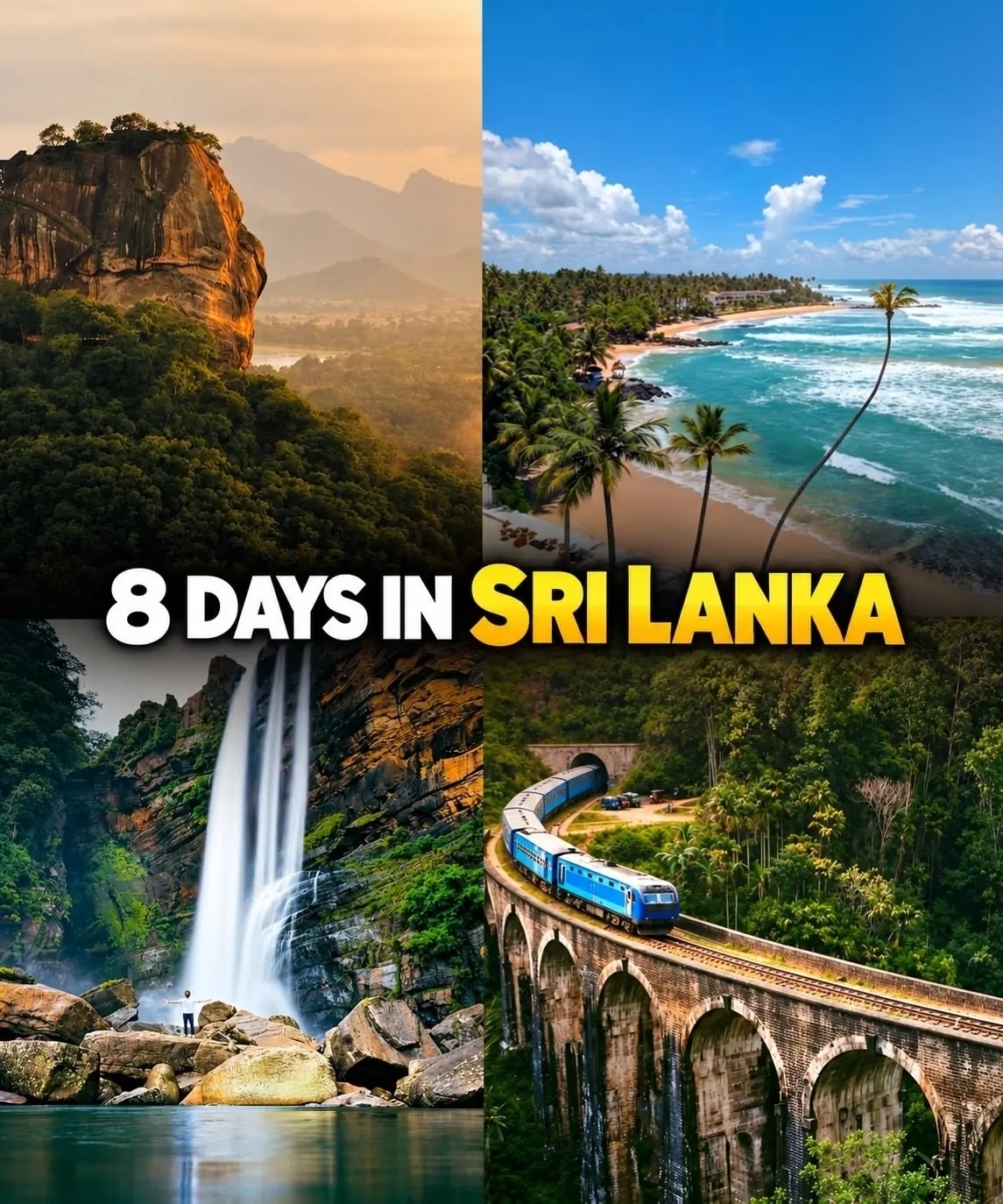Ultimate 8-Day Sri Lanka Itinerary 🇱🇰✨