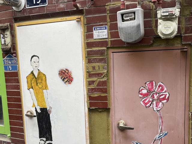 Cute little village for street arts 