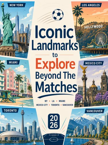 Iconic Landmarks to Explore Beyond The Matches🇺🇸🇲🇽🇨🇦