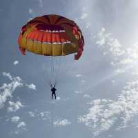 Parasailing in Pakistan Parasailing 😬🤯