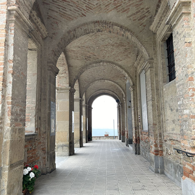 The Parish church of Sinio Alba city