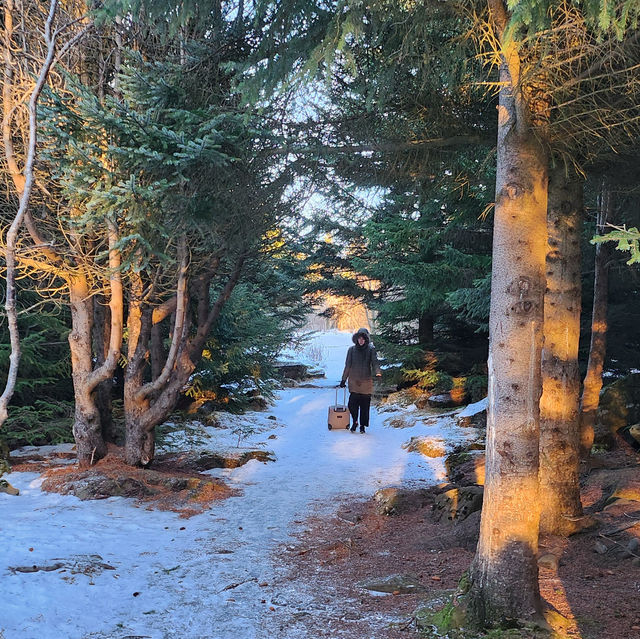 A weekend away in a winter wonderland 🌌