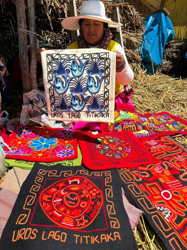 Such a beautiful traditional things of Titicaca 