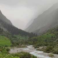 Into the mist of Ala Archa Nationak Park