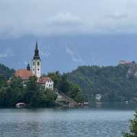 I Came for the Cake, Stayed for the View – Lake Bled