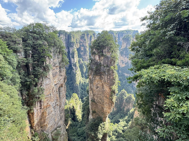 Two days in Zhangjiajie National Forest park.