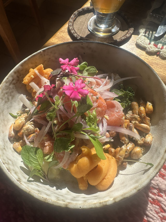 Outstanding food in Peru 
