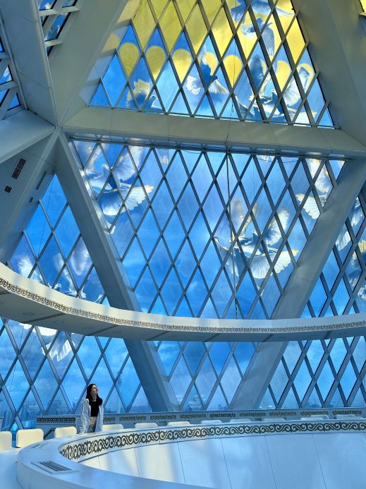 Local Discoveries: The Palace of Peace and Reconciliation in Astana 🇰🇿✨