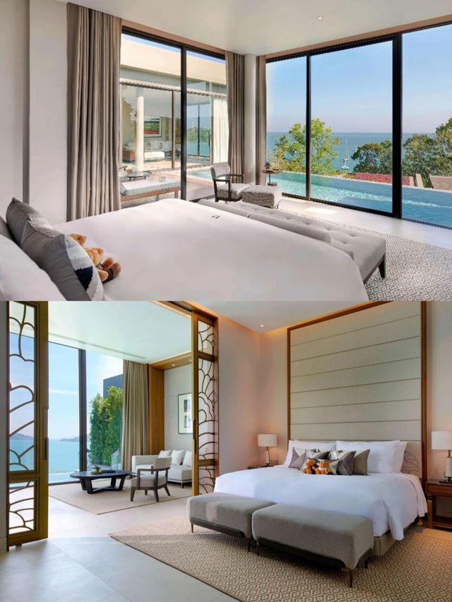 The high-end branded hotel with the best view in Phuket.