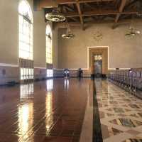 Union station, an art deco gem in Los Angeles