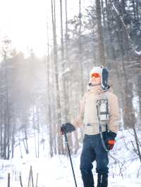 徒步穿越15公里的森林雪原才是雪鄉正確的開啟方式