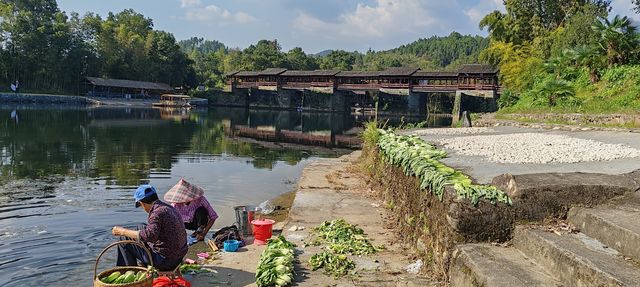 婺源清華鎮的“彩虹橋”不是傳說