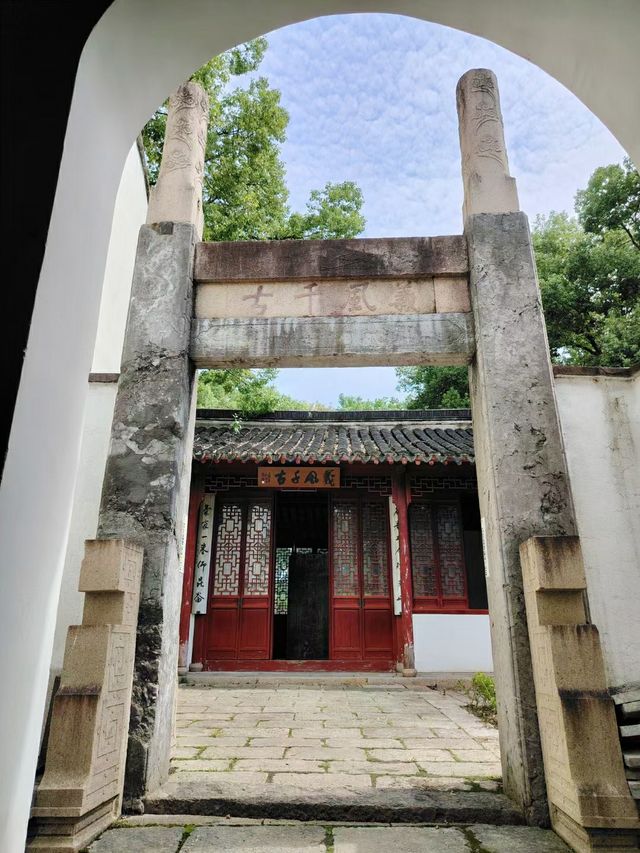 遺跡眾多的山塘老街