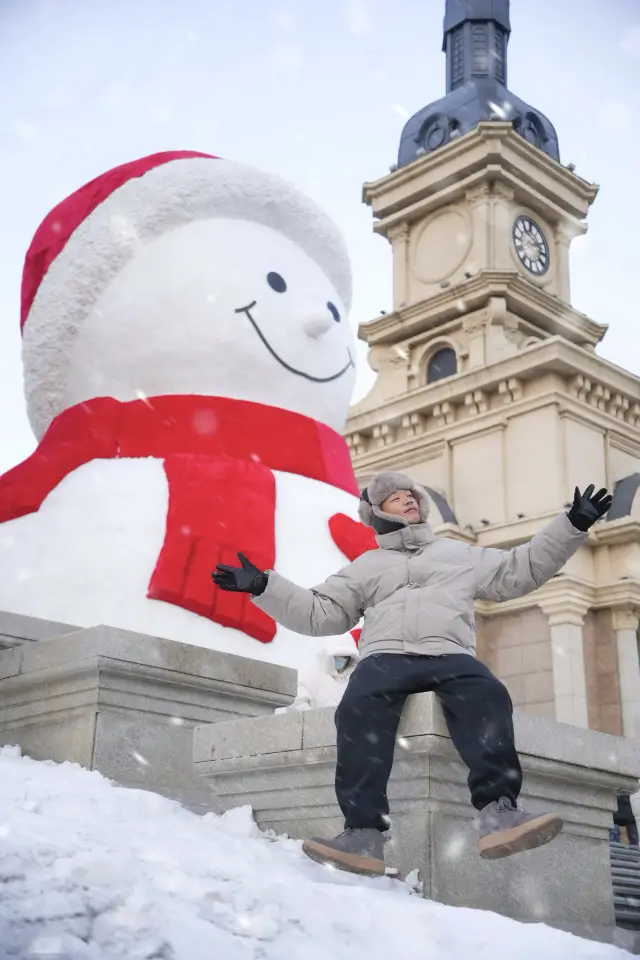 ハルビンの大雪人は癒されますね！！超全面的なチェックインガイド