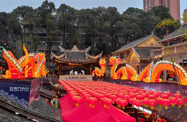 年味成都免費燈會·聚餐、打卡好去處
