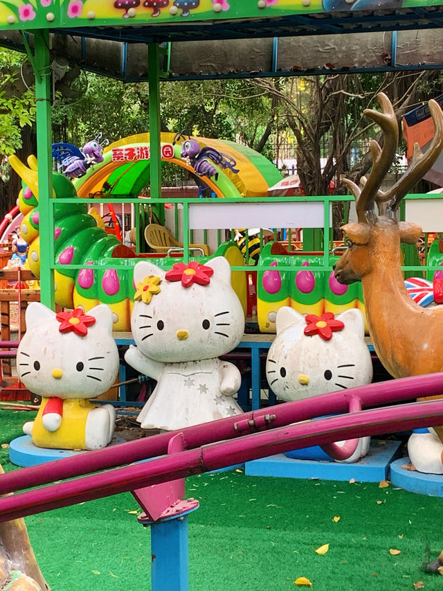 在廣州！！！少女心滿滿的Hellokitty 公園！