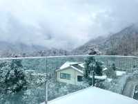 張萬森 青城山下雪啦