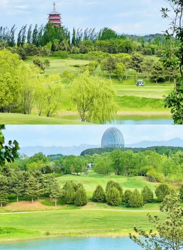 경교외 도보 천장: 기러기 호수 서산 산책로 보모급 공략