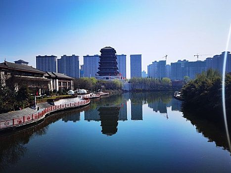 漢文化主題景觀---漢城湖公園
