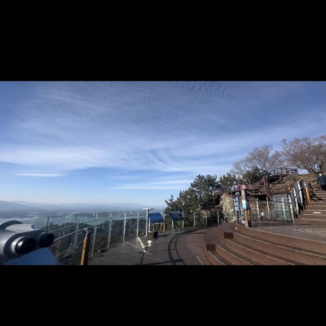 등산 없이도 산 정상의 뷰 만끽 가능한 각산 전망대