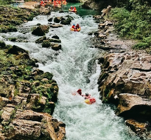 霍山大峡谷漂流