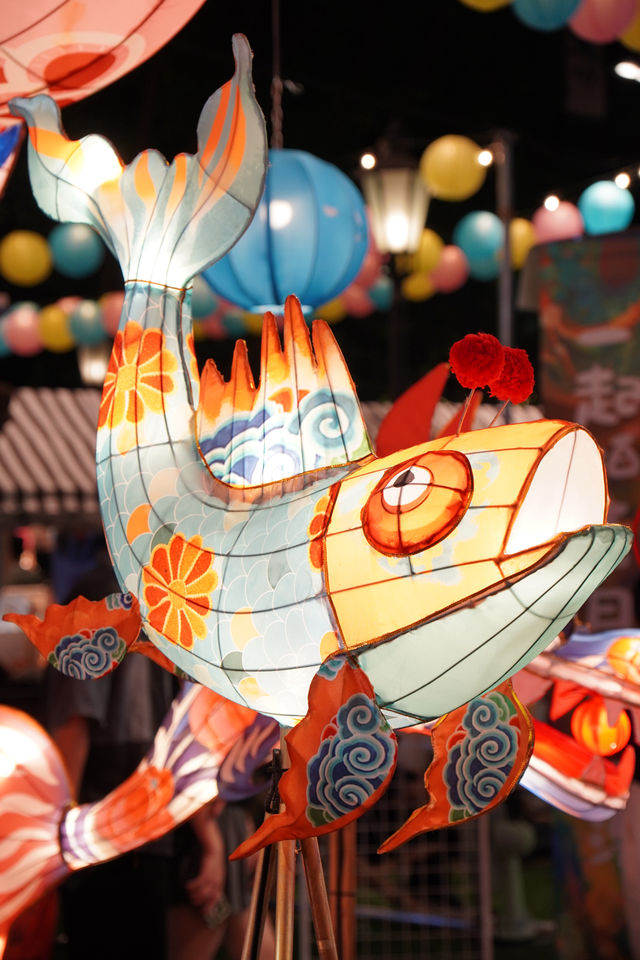 佛山嶺南天地中秋賞花燈拍照去！快來拍！